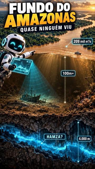 Capa: fundo do Amazonas
